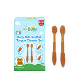 Tiny Buds Baby Milk Tooth & Tongue Cleaner Set 0-18m